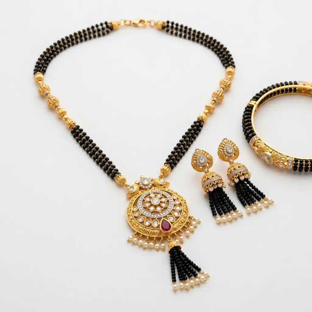 Glittering Mangalsutra